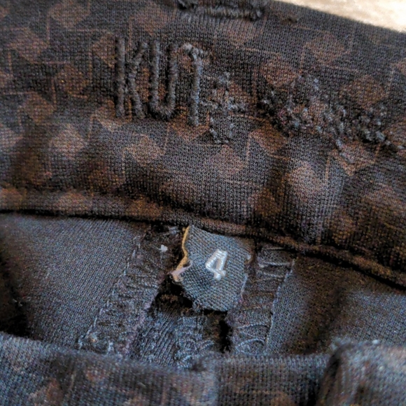Kut from the kloth black/brown pants - Picture 4 of 5